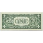 USA, $1 1957 B, U/A series, blue stamp, Granahan &amp; Dillon, PMG 66 EPQ