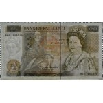 United Kingdom, £50 lot (1981-1988), Somerset signature, two consecutive numbers