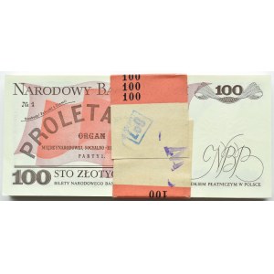 People's Republic of Poland, 100 zloty 1986, TA series, PACZKA BANKOWA