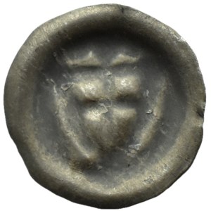 Teutonic Order, brakteat ca. 1307-1318, Order Shield, THREE BALLS