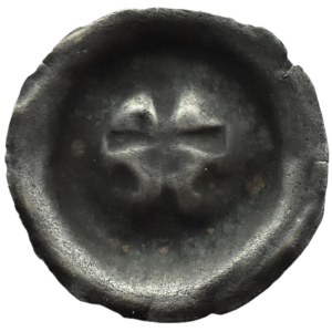 Teutonic Order, brakteat ca. 1317-1328, Latin cross, two crosses on the sides