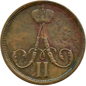 Alessandro II, 1 kopiejka 1861 B.M., Varsavia