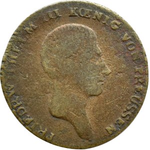 Deutschland, Preußen, Friedrich Wilhelm III, 1/6 Taler (Gold) 1813 A, Berlin