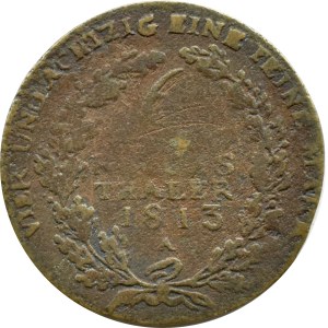 Deutschland, Preußen, Friedrich Wilhelm III, 1/6 Taler (Gold) 1813 A, Berlin