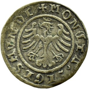 Sigismund I the Old, 1507 crown half-penny, Cracow