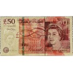 United Kingdom, Elizabeth II/Boulton&amp;Watt, £50 2011, Salmon signature