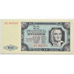 RP, 20 zloty 1948, KE series, Warsaw, PMG 66 EPQ