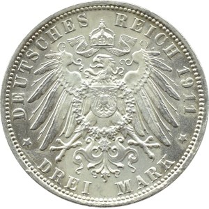 Germania, Baviera, Luitpold, 3 marchi 1911 D, Monaco di Baviera