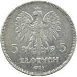 II RP, Nike, 5 gold 1928, Brussels