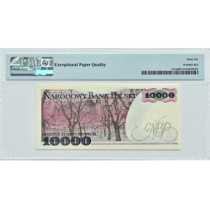 People's Republic of Poland, St. Wyspianski, 10000 gold 1987, series A, PMG 66 EPQ