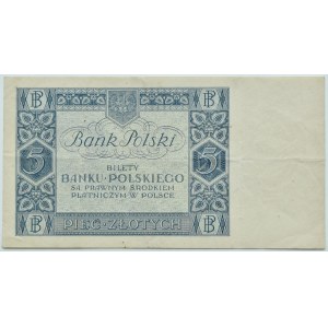 II RP, 5 zlotys 1930, Varsovie, série M