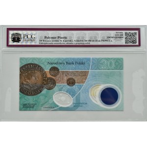III RP, Nicolaus Copernicus, 20 zl 2022, Warsaw, PCG 70 PP