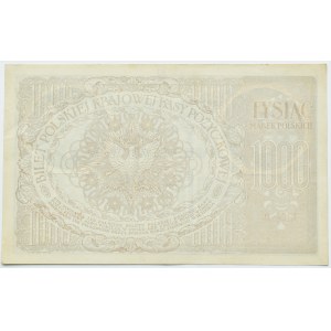 Second Republic, 1000 marks 1919, 3rd series B