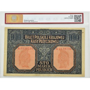 General Government, 100 Mark 1916, General, Serie A, PCG 40