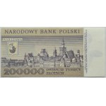 People's Republic of Poland, Warsaw, 200,000 zloty 1989, series A, GDA 67 EPQ
