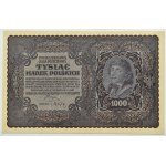 II RP, 1000 marchi 1919, 1a serie DT - tipo 7, PMG 66 EPQ