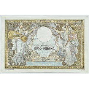 Jugosławia, 1000 dinarów 1931, seria H.0623, UNC