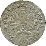Russia, Elizabeth II, Occupation of Prussia, trojak 1760, Königsberg, BAD and RARE