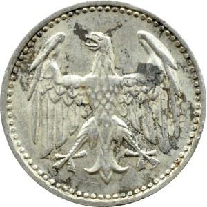 Weimar Republic, 3 marks 1924 F, Stuttgart