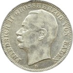 Germany, Baden, Frederick II, 3 marks 1912 G, Karlsruhe