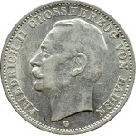 Deutschland, Baden, Friedrich II, 3 Mark 1914 G, Karlsruhe