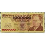 III RP, Wł. Reymont, 1,000,000 (one million) zloty 1993, series B, RARE (L6)