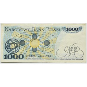 People's Republic of Poland, M. Copernicus, 1000 gold 1975, series C, RARE (L6)