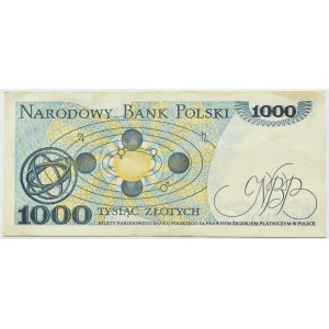 People's Republic of Poland, M. Copernicus, 1000 gold 1975, series C, RARE (L6)
