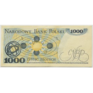 People's Republic of Poland, M. Copernicus, 1000 gold 1975, series C, RARE (L6)