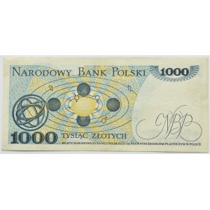 People's Republic of Poland, M. Copernicus, 1,000 gold 1975, B series, RARE (L4)