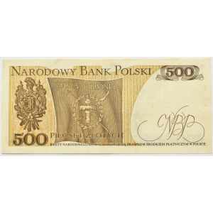 People's Republic of Poland, T. Kosciuszko, 500 gold 1974, U series, RARE (L6)