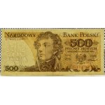 People's Republic of Poland, T. Kosciuszko, 500 gold 1974, U series, RARE (L6)