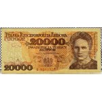 People's Republic of Poland, M. Skłodowska-Curie, 20000 gold 1989, series B