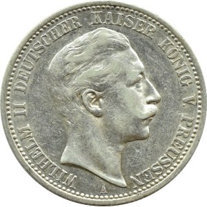 Nemecko, Prusko, Wilhelm II, 2 marky 1904 A, Berlín