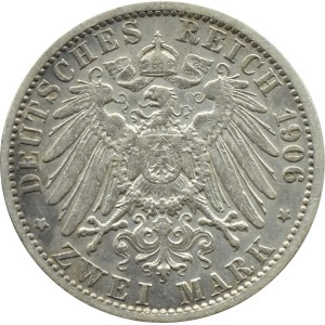 Germany, Prussia, Wilhelm II, 2 marks 1906 A, Berlin