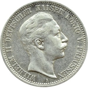 Niemcy, Prusy, Wilhelm II, 2 marki 1907 A, Berlin