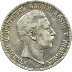 Deutschland, Preußen, Wilhelm II, 5 Mark 1900 A, Berlin