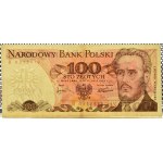 PRL, L. Waryński, 100 złotych 1975, seria B, DOŚĆ RZADKIE (L5)