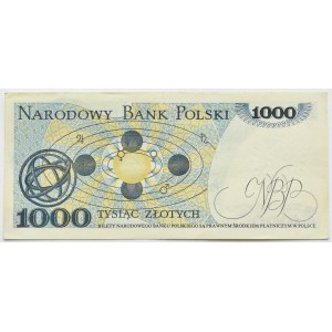 People's Republic of Poland, M. Copernicus, 1000 gold 1975, W series, RARE (L6)