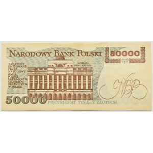 People's Republic of Poland, St. Staszic, 50,000 zloty 1989, series B, RARE (L4)