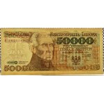 People's Republic of Poland, St. Staszic, 50,000 zloty 1989, series B, RARE (L4)