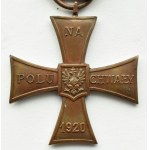 II RP, Cross of Valor 1920, executed by J. Knedler, numbered 11400 (2A-2B)