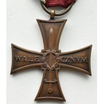 III RP, Cross of Valor, made by the Mint - so called "Wallachian" (4AB)