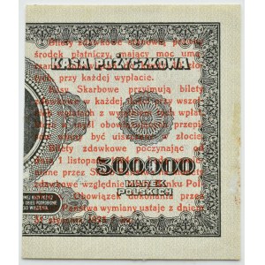 II RP, 1 penny passe 1924, moitié gauche, série AD
