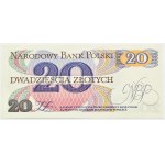 PRL, R. Traugutt, 20 złotych 1982, seria R, UNC