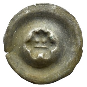 Ruler unspecified, early 14th century, brakteat, head of ox opposite