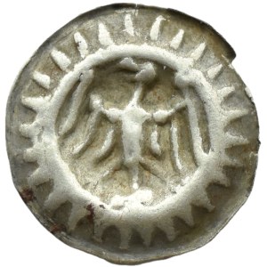 Germany, Brandenburg, Frederick II, brakteat, eagle facing left