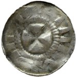 Germany, Saxony, Saxon Bishops, cross denarius 11th century, crossed letter S