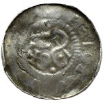 Germany, Saxony, Saxon Bishops, cross denarius 11th century, crossed letter S