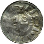 Germany, Saxony, Saxon Bishops, cross denarius 11th century, Greek cross